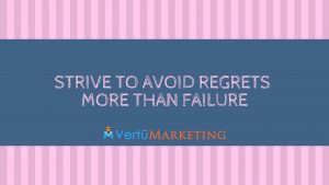 regrets